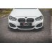 Накладка сплиттер на передний бампер на BMW 1 F20 / F21 M-Pack / M140i рестайл